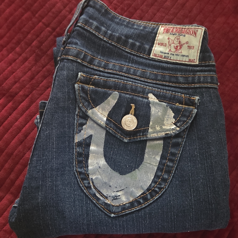 True Religion Women's Blue Jeans